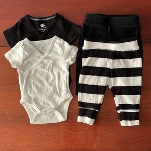 Cloud Island Newborn Onsie and Pant set
